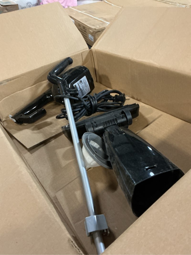 Condition photo showing As Is for Bissell Featherweight Stick Lightweight Bagless Vacuum with Crevice Tool, 2033M, Black Featherweight (Black)