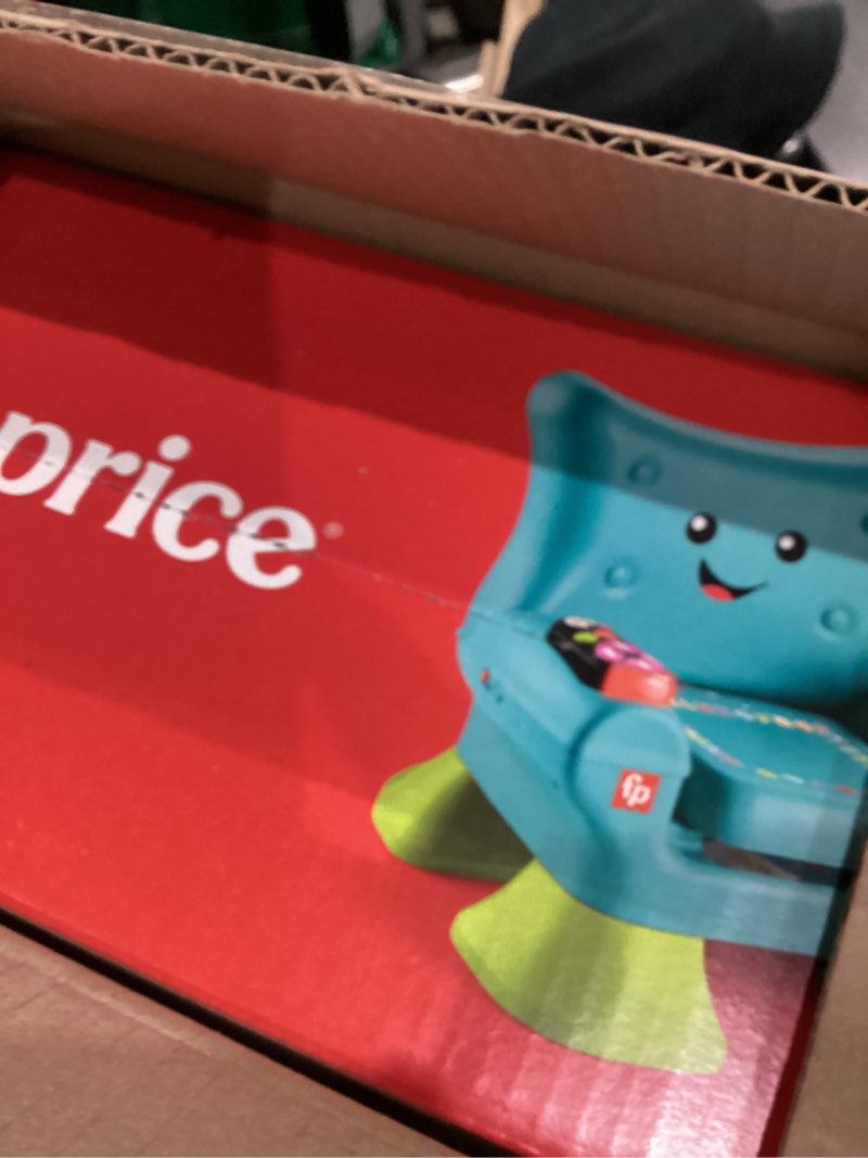 Condition photo showing New/Like New for Fisher-Price Laugh & Learn Toddler Learning Toy Smart Stages Chair, Teal, Music Lights & Activities for Ages 1+ Years, Multilanguage Version