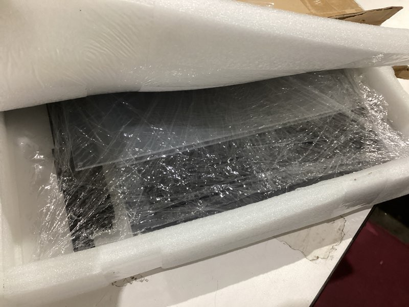 Condition photo showing As Is for acrylic display case compatible with lego 10366 tropical aquarium,3mm clear magnetic dustproof box fit for lego 10366 model set home gift for adult children(case only)