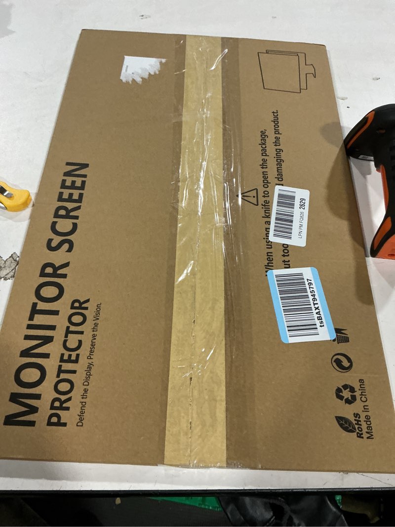 Condition photo showing Good Condition for [2 pack] 24 inch computer privacy screen for 16:9 aspect ratio widescreen monitor, eye protection an