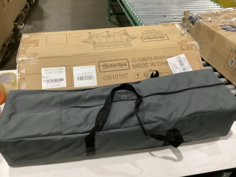 OuterSpa Oversized Camping Couch for Adults Heavy Duty, Fully Padded Double Camping Chair Outdoor Lo