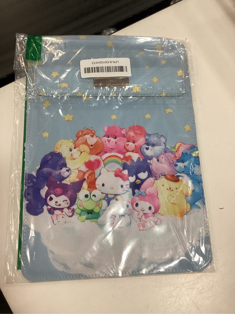 Condition photo showing New/Like New for sonix x sanrio sleeve, foldable case and stand compatible with ipad and tablet devices (hello kitty + care bears)