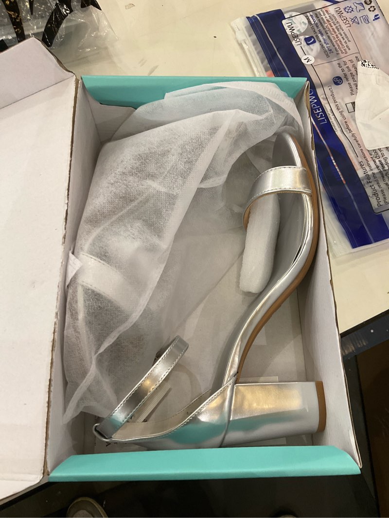 mirror nubuck silver, 8b(m)