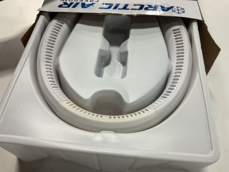 Condition photo showing Good Condition for arctic air freedom neck cooler, portable neck fan with 3 fan speeds, usb charging, 6-hour battery