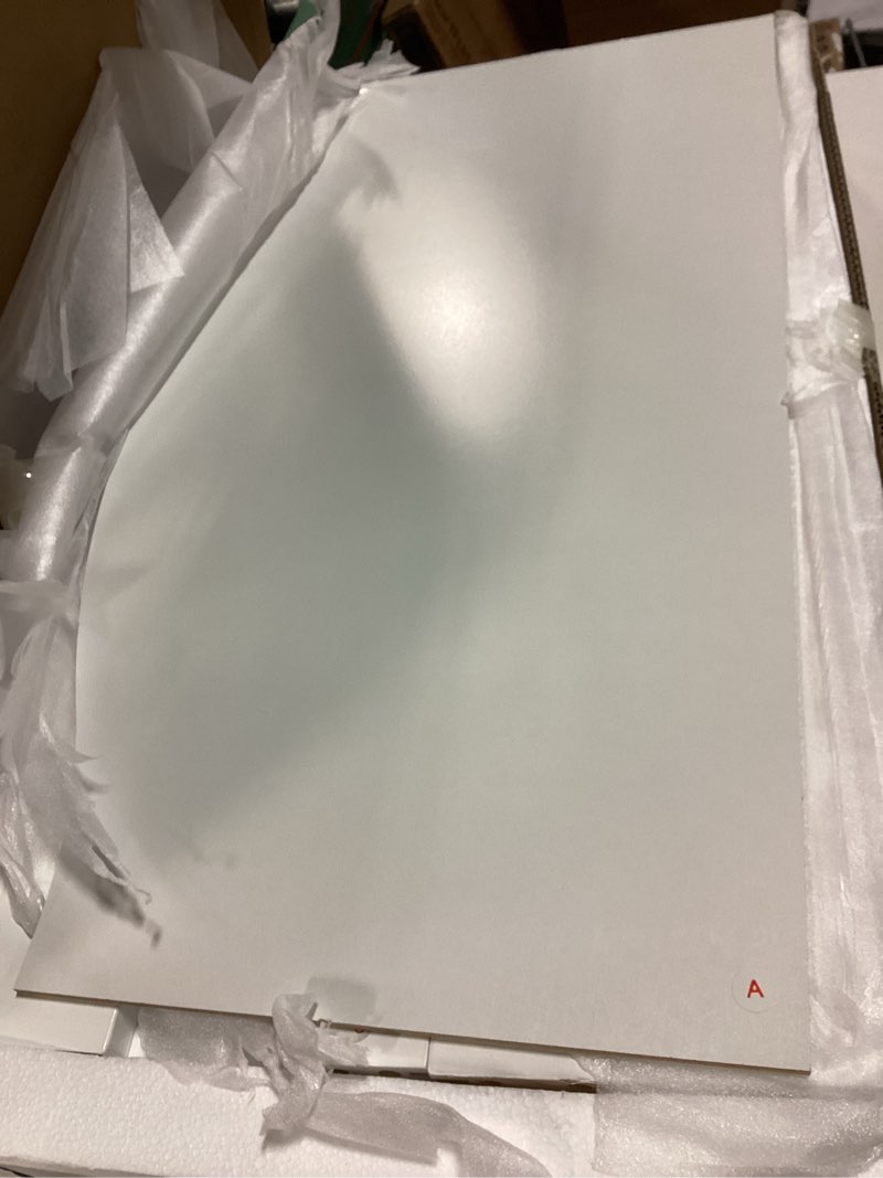 Condition photo showing New/Like New for Dream On Me Sydney Toddler Bed in White, Greenguard Gold Certified, JPMA Certified, Low To Floor Design, Non-Toxic Finish, Safety Rails, Made Of Pinewood