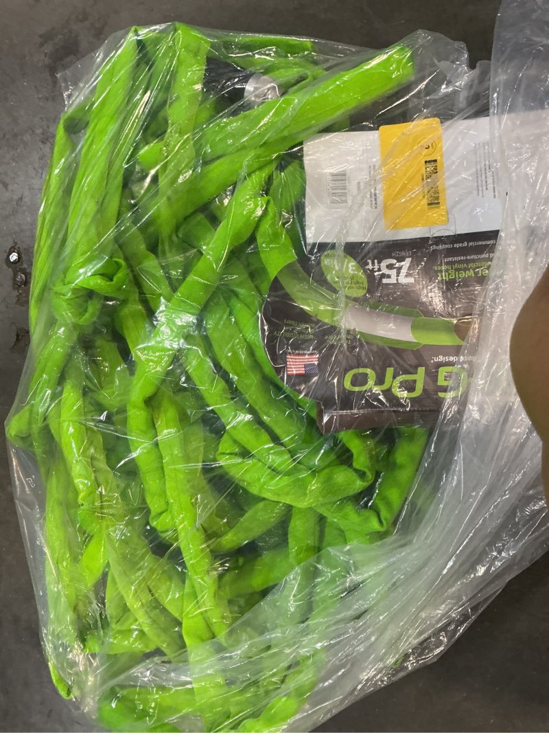 Condition photo showing As Is for teknor apex zero-g pro 3/4 in. d x 75 ft. l commercial grade garden hose