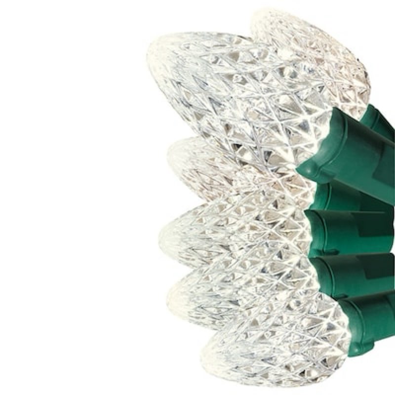  ge energy smart 150 -count 49.6-ft white led plug-in christmas string lights