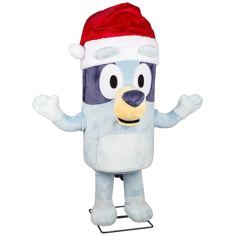 Bluey 4-ft Bluey Musical Animatronic Decoration in the Christmas Decor