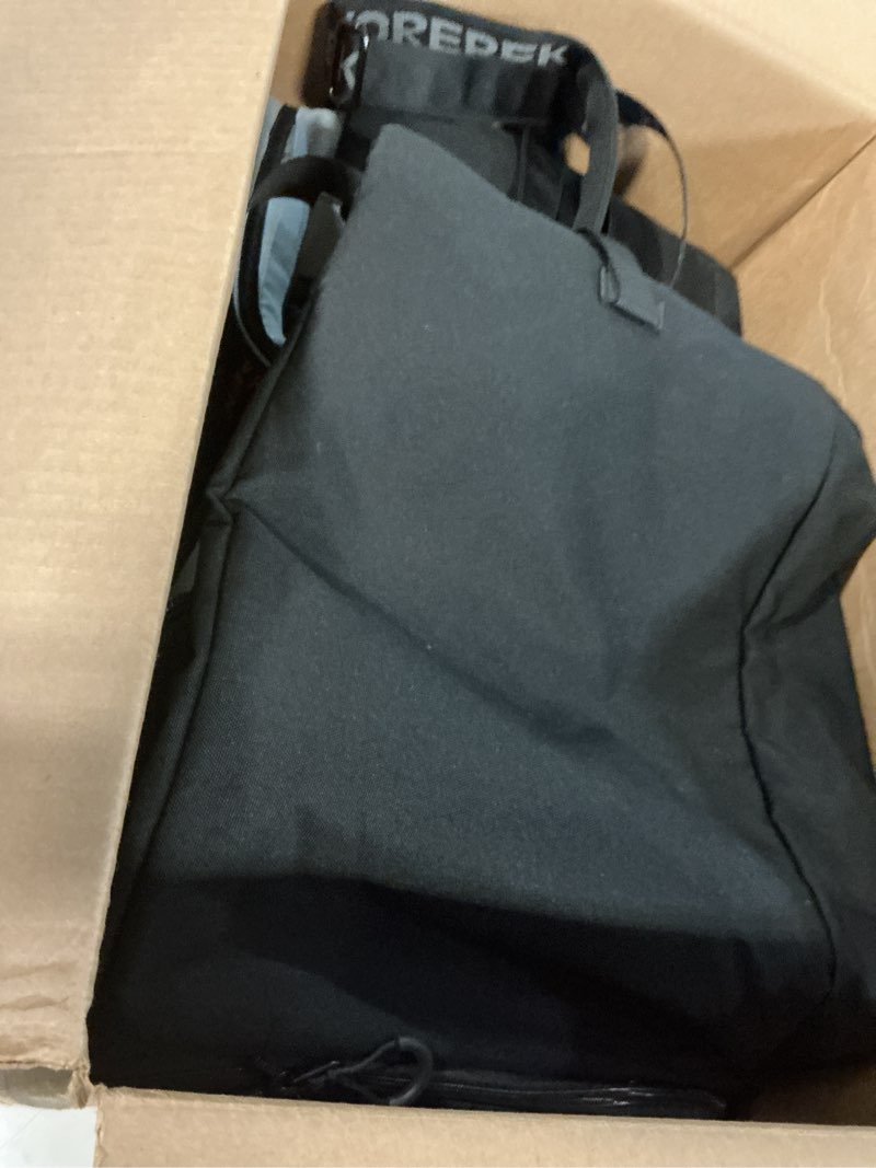 Condition photo showing Good Condition for YOREPEK Roller Ski Bag and Boot Bag Combo, Extendable 160–175cm Double Ski Bag for Air Travel, Holds 2 Pairs of Skis, Large Detachable Ski Boot Bag, Padded Multi-Pocket Snowboard Bag with Wheels Black