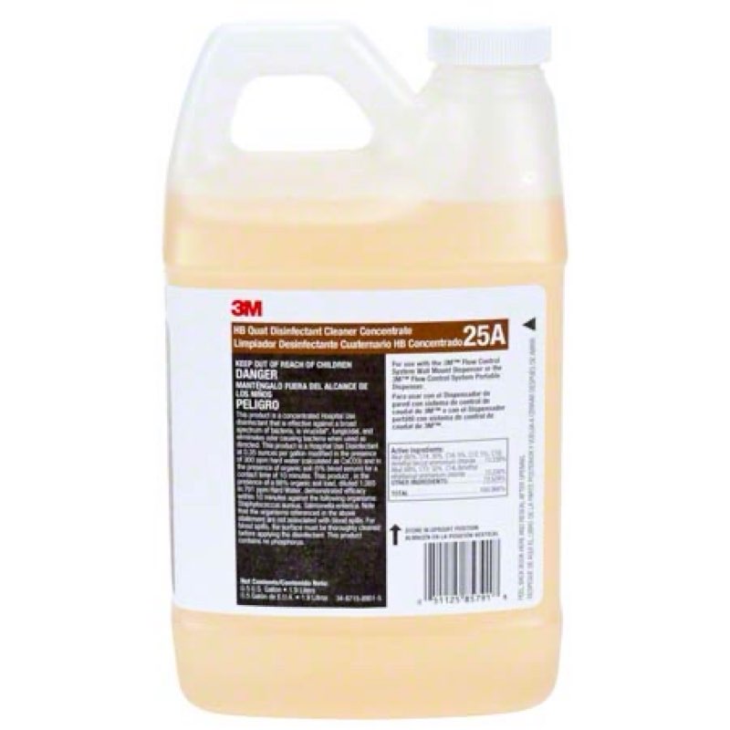 3M™ FCS 25A HB Quat Disinfectant Cleaner - 0.5 Gal.