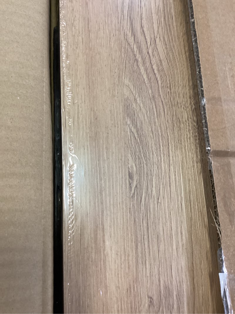 Condition photo showing New/Like New for oak floating shelves for wall?24in wall mounted display ledge shelves perfect for bedroom, bathroom, living room and kitchen decoration storage (oak, set of 2) oak 24 inch