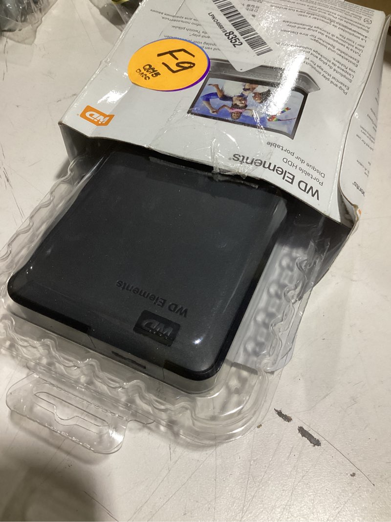 Condition photo showing Good Condition for wd 6tb elements portable external hard drive for windows, usb 3.2 gen 1/usb 3.0 for pc & mac, plug and play ready - wdbhjs0060bbk-wesn portable 6tb