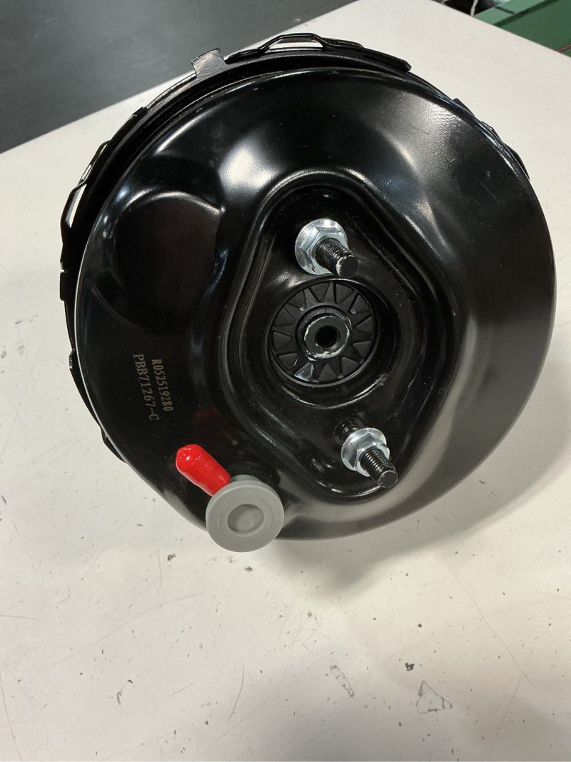 Condition photo showing As Is for vacuum power brake booster replacement
