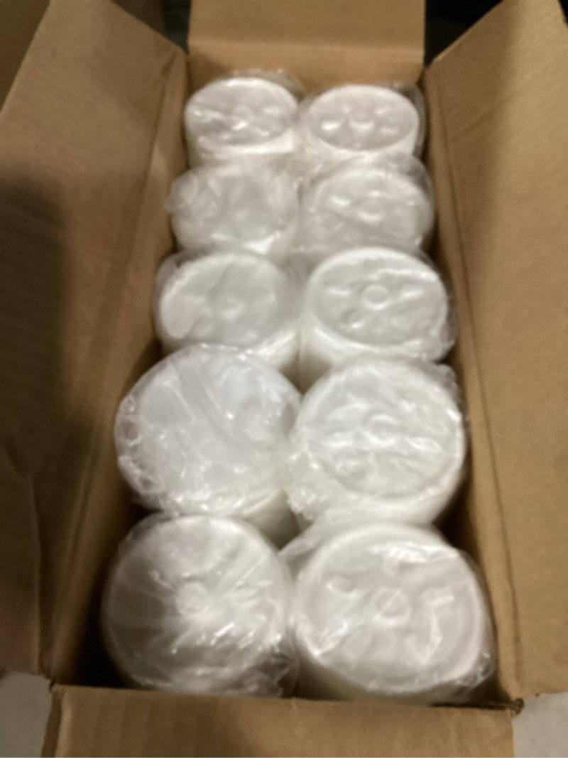 Condition photo showing Good Condition for Dart White Vented Plastic Lid, 6JL (1,000 Count)