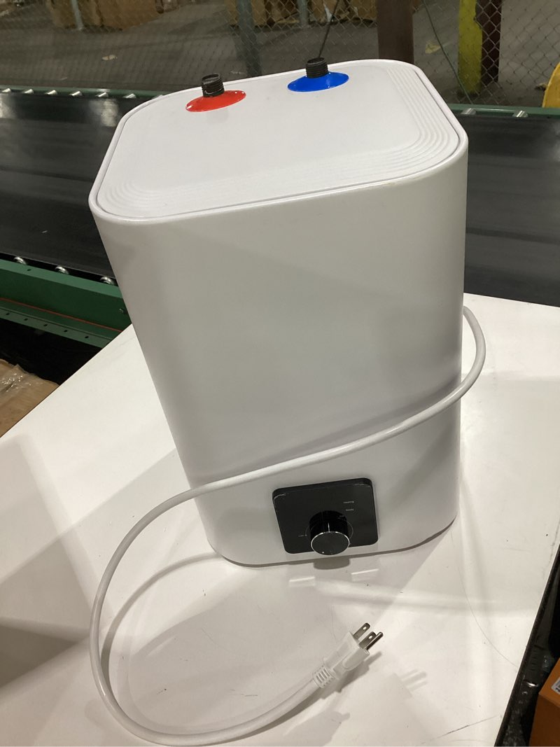 Condition photo showing Good Condition for Nessxa 4 Gallon Electric Mini Tank Water Heater, 110V 1500W Point of Use On Demand Under Sink Instant Hot Water Heater for Home Kichen Bathroom 4 Gallons