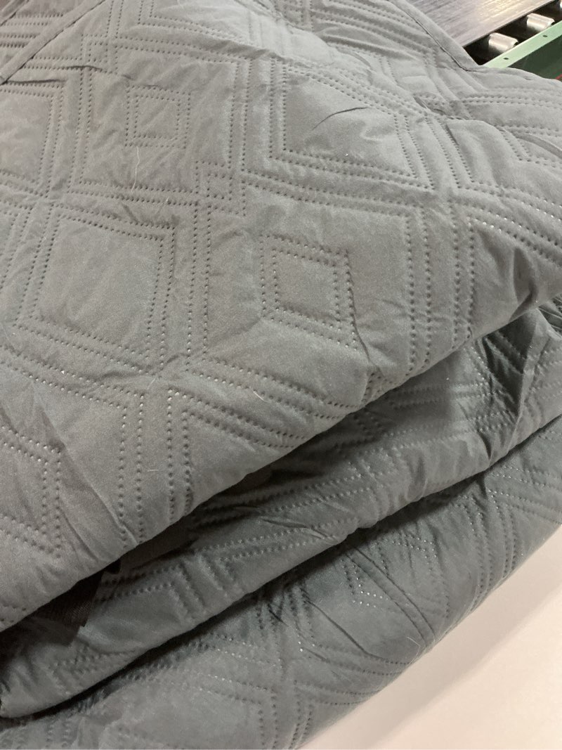 Condition photo showing As Is for Similar MYSKY HOME Couch Cover for Sectional Sofa, 2 Pieces Couch Covers for L Shape Sofa Cover, Furniture Protector for Pets, Kids, Sofa Slipcover for 2-3 Cushion Couch (71\"x118\"+71\"x118\", Navy Blue) X-Large Navy Blue