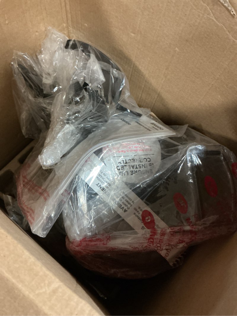 Condition photo showing As Is for ninja food processor, professional plus, 1000 peak watts, 4 functions for chopping, slicing, purees & dough with 9-cup processor bowl, 3 blades, food chute & pusher, silver, bn601 9-cup food processor