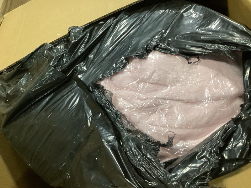 Condition photo showing Good Condition for maxyoyo giant bean bag chair bed for adults, includes two beds, convertible beanbag folds from lazy chair to floor mattress bed, high-density foam filling, machine washable, pink, king