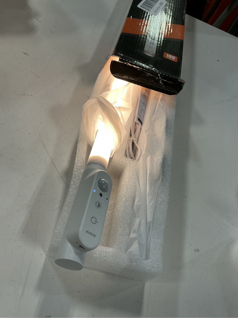 Condition photo showing Good Condition for Under Cabinet Lighting Wireless, 12" Rechargeable Motion Sensor Light Indoor, 180° Rotatable Closet Light & 3 Color & Stepless Dimmable, Magnetic Under Counter Lights for Kitchen Pantry Stairs(2 Pack)