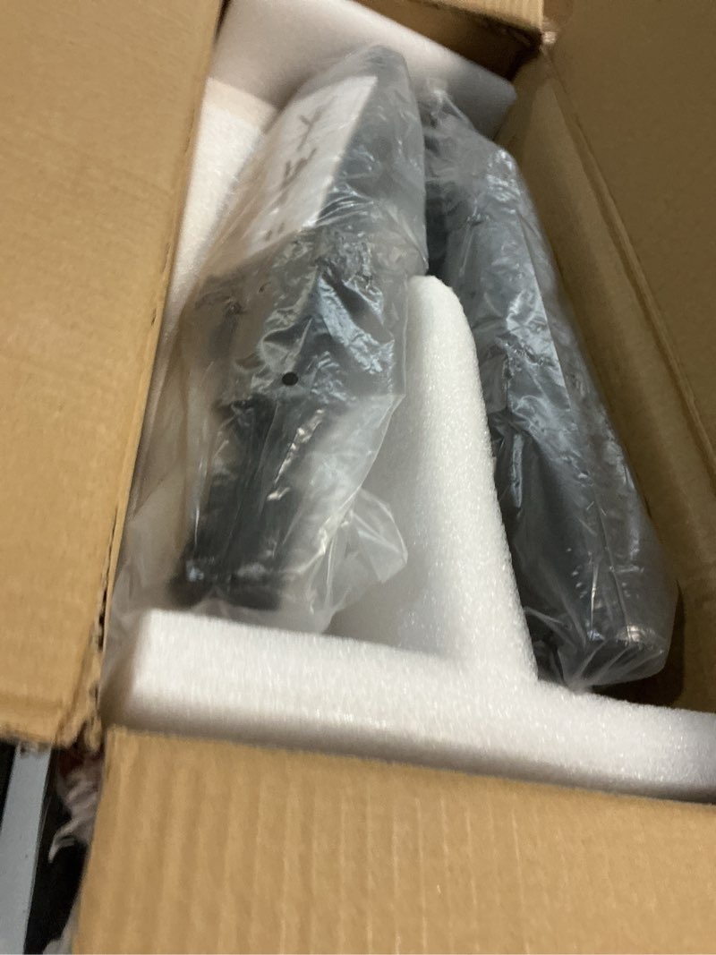Condition photo showing New/Like New for qfx pbx-800tws 8-inch tws bluetooth stereo pa system with 2 8" speakers, 2 microphones, 2 stands, and a remote control