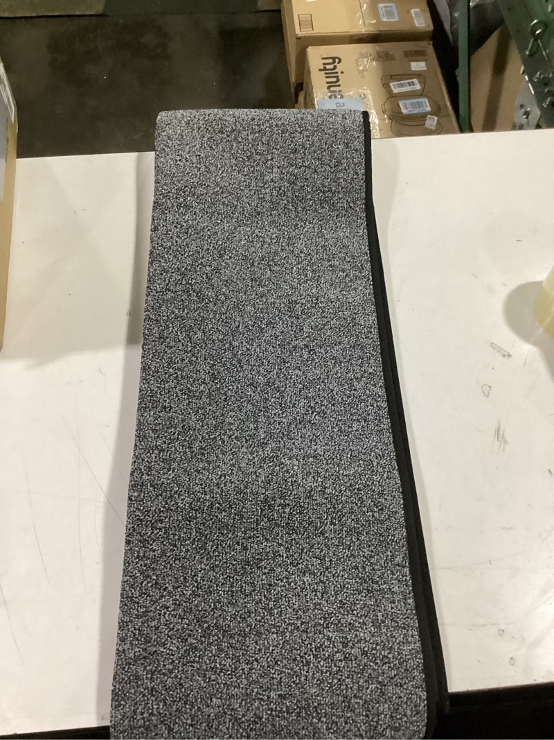 Condition photo showing Good Condition for artoid mode grey machine washable non slip doormat,soft absorbent and stain resistant kitchen rugs for sink hallway bathroom and laundry 17x47 inch 17" x 47" (rectangular) grey