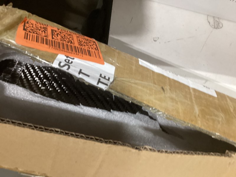 Condition photo showing Good Condition for Similar product single roll onlyTudomro 50 x 39.4'' Carbon Fiber Fabric Black Sheet Pure Carbon Fiber Cloth 2 x 2 Twill Weave-3k/220g for Cars Structural Reinforcement on Concrete Wall Basement Boat Repair(2 Roll) 2 50 x 39.4''