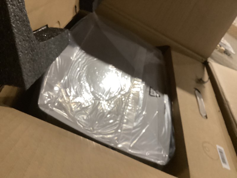 Condition photo showing New/Like New for ecovacs deebot x1 turbo robot vacuum and mop combo, 5000pa suction, auto-cleaning station, upgraded laser navigation, obstacle avoidance, yiko voice assistant, black