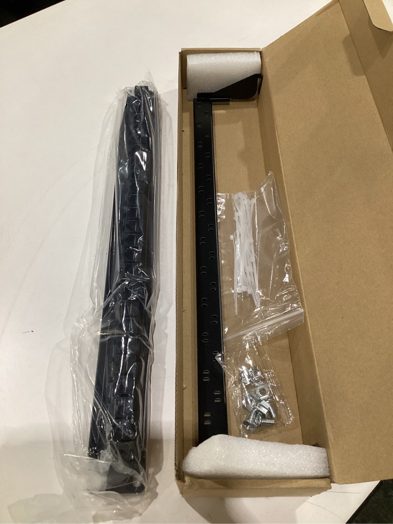 Condition photo showing Good Condition for 24 Port RJ45 Patch Panel Cat6 Feed Through, Coupler Network Panel 19 Inch, Inline Keystone Ethernet Patch Panel with Back Bar Black 24port