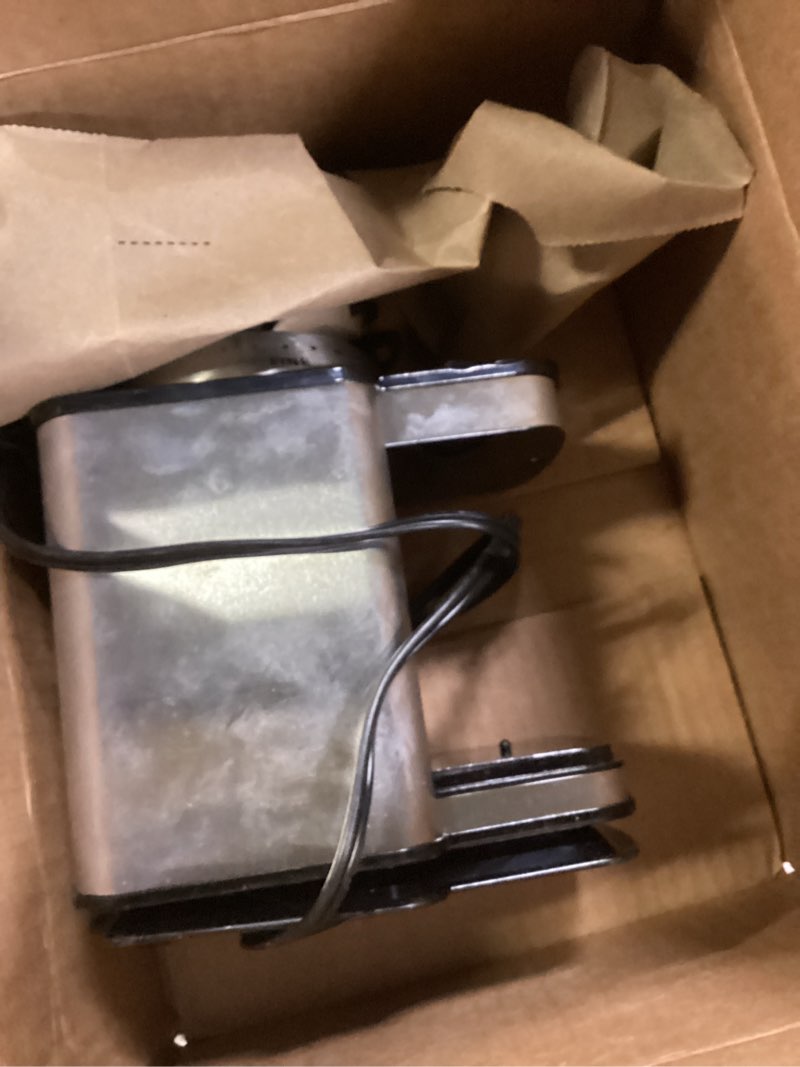 Condition photo showing As Is for Cuisinart Coffee Grinder, Electric One-Touch Automatic Burr Coffee Grinder with 18-Position Grind Selector, Cup Size Selector for 4 – 18 Cups, DBM-8P1, Black Stainless Burr Mill Stainless Steel