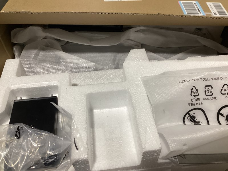 Condition photo showing New/Like New for asus be24eqk 24” business monitor with 1080p full hd ips, eye care, displayport hdmi, frameless, built-in adjustable 2mp webcam, mic array, stereo speaker, video conference,black
