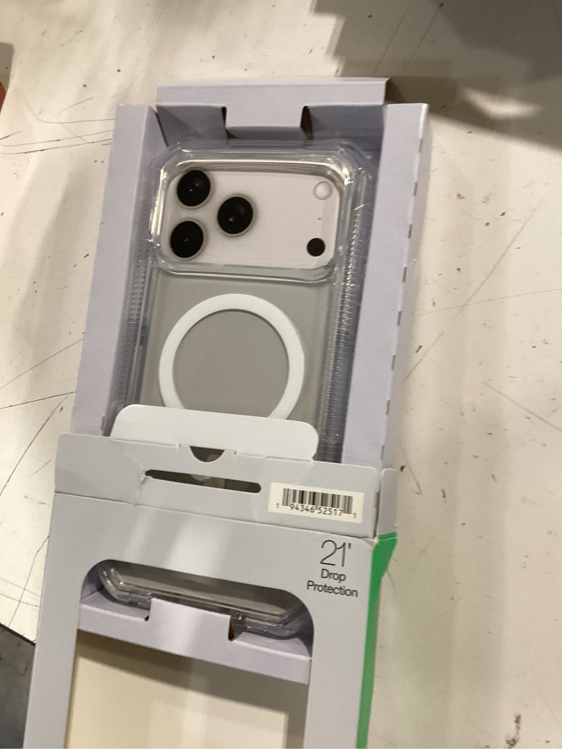 Condition photo showing Good Condition for onn magsafe compatible rugged phone case for iphone 17 pro max - clear