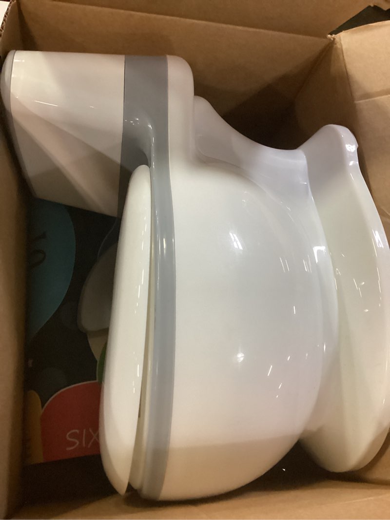 Condition photo showing As Is for summer infant by ingenuity my size potty pro in white, toddler potty training toilet, lifelike flushing sound, for ages 18 months+, up to 50 pounds