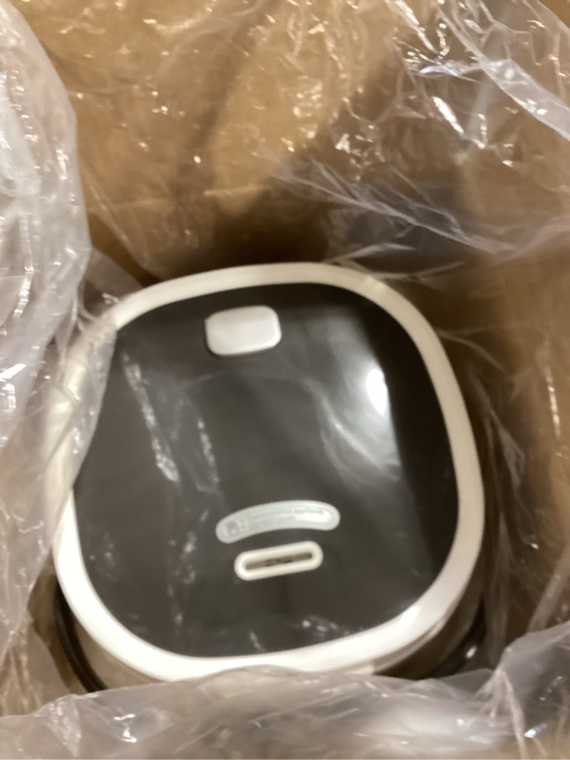 Condition photo showing Good Condition for 3l rice cooker 12 cups (cooked), mini digital rice cooker,6 in 1 multicooker for grain, preset and reheat options, 12-hr delay timer, auto keep warm, non-stick inner pot with steaming basket