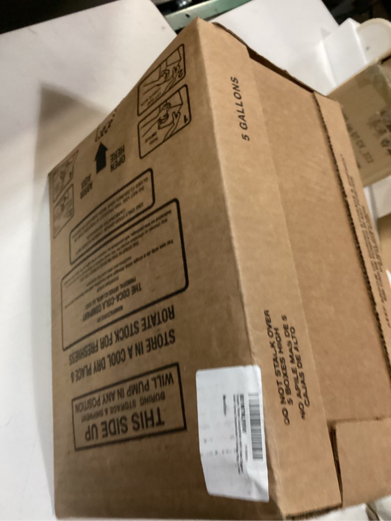 Condition photo showing New/Like New for Supply Depot Compatible with Coke Classic Soda Syrup Concentrate 5 Gallon Bag in Box Bb 12/14/2025