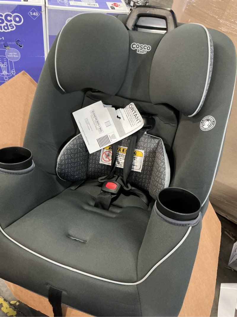 Condition photo showing Good Condition for cosco kids easy elite slim all-in-one convertible car seat, grey glyphs