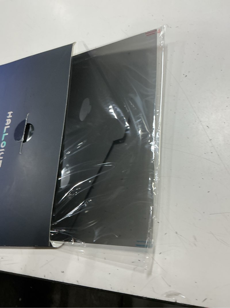 Condition photo showing New/Like New for 2 pack magnetic hanging computer privacy screen for 27 ''16:9 aspect ratio | removable protector film anti glare/blue light, anti-scratch 27 in computer privacy shield suitable for daily activities 2 pack magnetic hanging 27 inch for 16:9