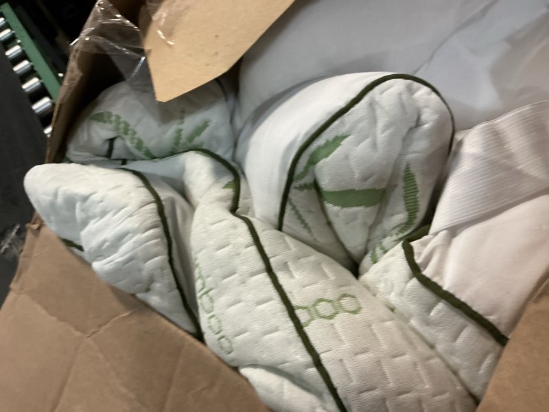 Condition photo showing New/Like New for queen mattress topper, thick mattress topper queen for back pain, viscose derived from bamboo pillow top, cooling mattress topper for hot sleepers, 1200 gsm down alternative fill