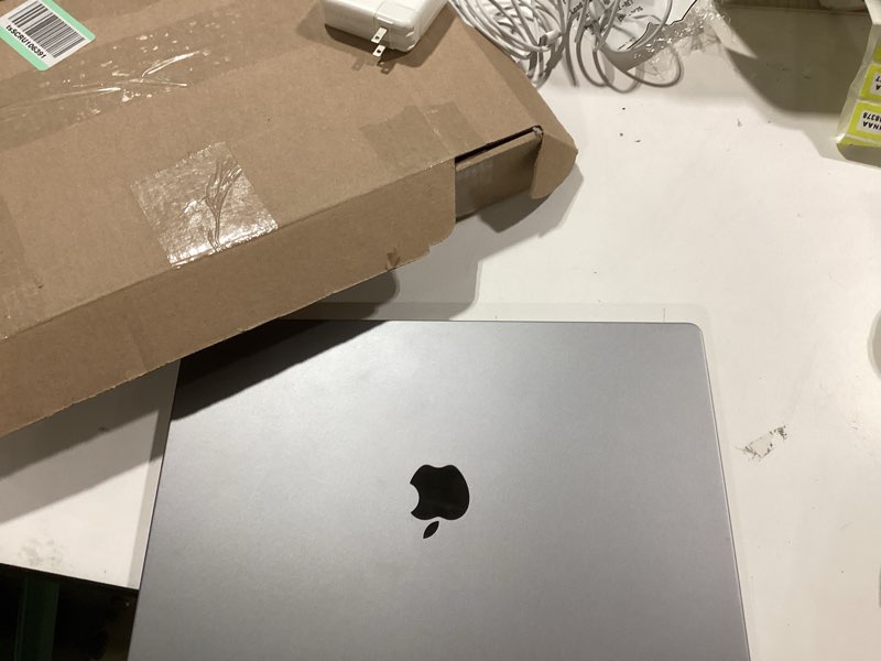 Condition photo showing Good Condition for apple late 2021 macbook pro with apple m1 pro chip, 16-inch, 16gb ram, 1tb ssd, space gray (renewed) 16-core gpu 16gb ram, 1tb ssd storage space gray