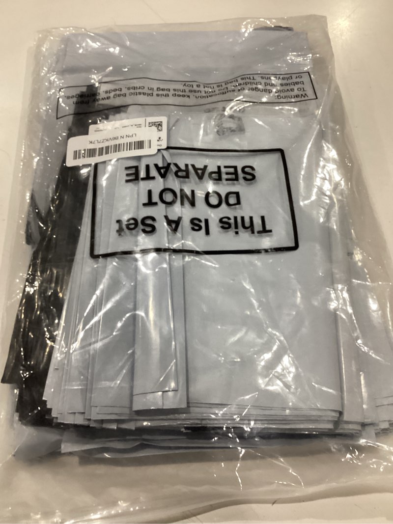 Condition photo showing New/Like New for Outus 120 Pcs Poly Mailer Envelope 4 Sizes Shipping Bags Self Adhesive Clasp Envelope Self Adhesive Tear Proof Mailing Covers(8 x 12 In, 10 x 14 In, 13 x 18 In, 15 x 20 in,White) White 8 x 12 In, 10 x 14 In, 13 x 18 In, 15 x 20 In