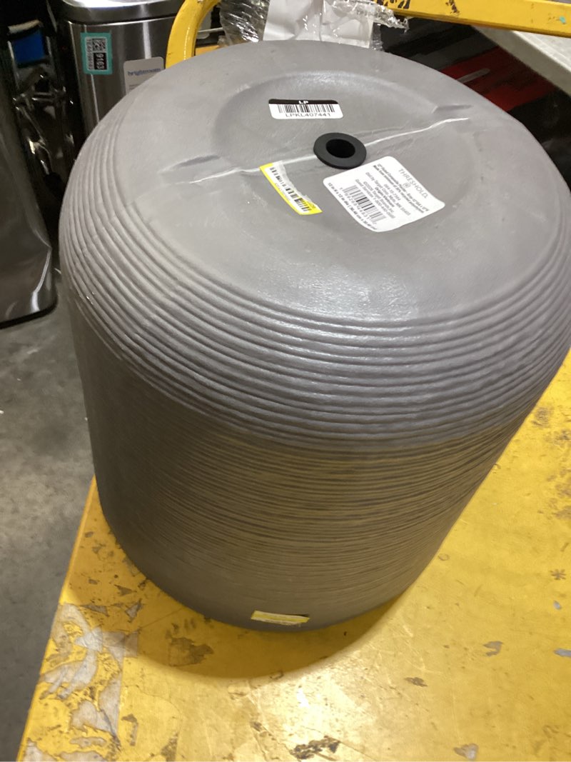 Condition photo showing Good Condition for fluted outdoor planter gray 12" - threshold™