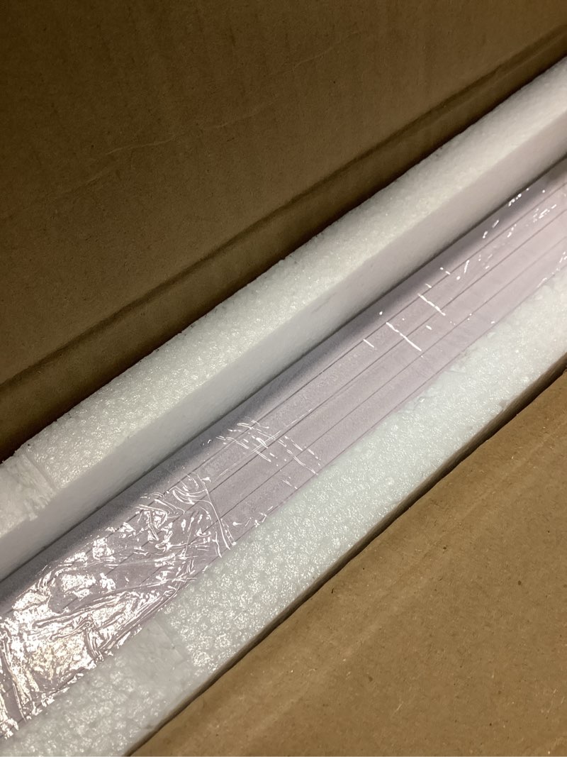 Condition photo showing Good Condition for cliclie wire shelf covers, 24" w x 12" d pvc wire rack covers for pantry white 24w x 12d