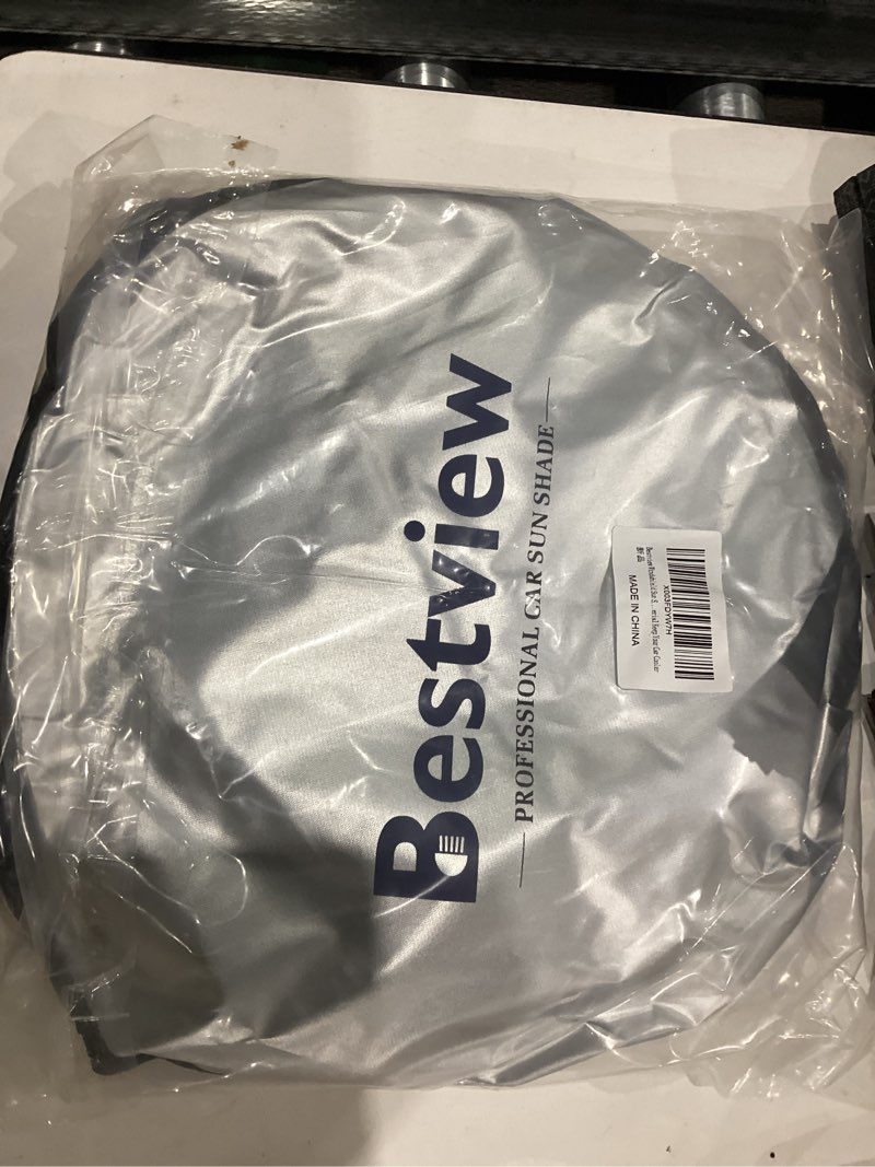 Condition photo showing New/Like New for Bestview Windshield Sun Shade for Dodge Ram 1500 2009-2018, Custom fit Front Window Sun Shade Sun Shade Protective Film Blocks UV Heat, Foldable 3 Layer 210T Material Keep Your Car Cooler 2009-2018 Dodge Ram 1500