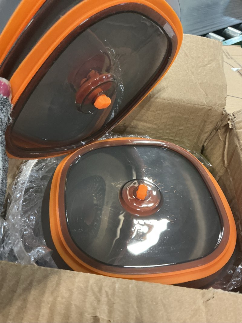 Condition photo showing Good Condition for salad bowl 1500ml/ 50oz/ 6cup 3 pack stainless steel salad bowls dressing container sets with lids and dressing cups, airtight, leak-proof for meal prep, to go for lunch (3 sets)