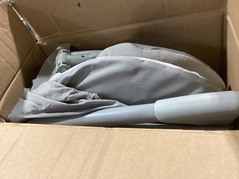 Condition photo showing item condition for Graco Slim Spaces Compact Baby Swing, Space Saving Portable Bay Swing with Height Adjustable Legs & Soft Toys, Reign