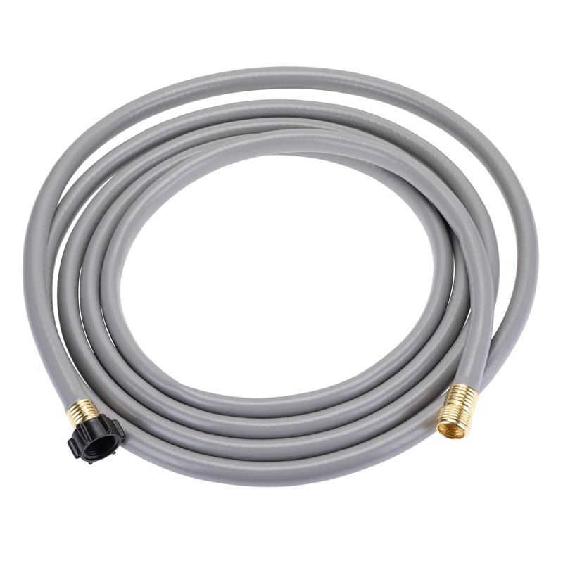project source project source 5/8-in x 15-ft light -duty vinyl gray hose