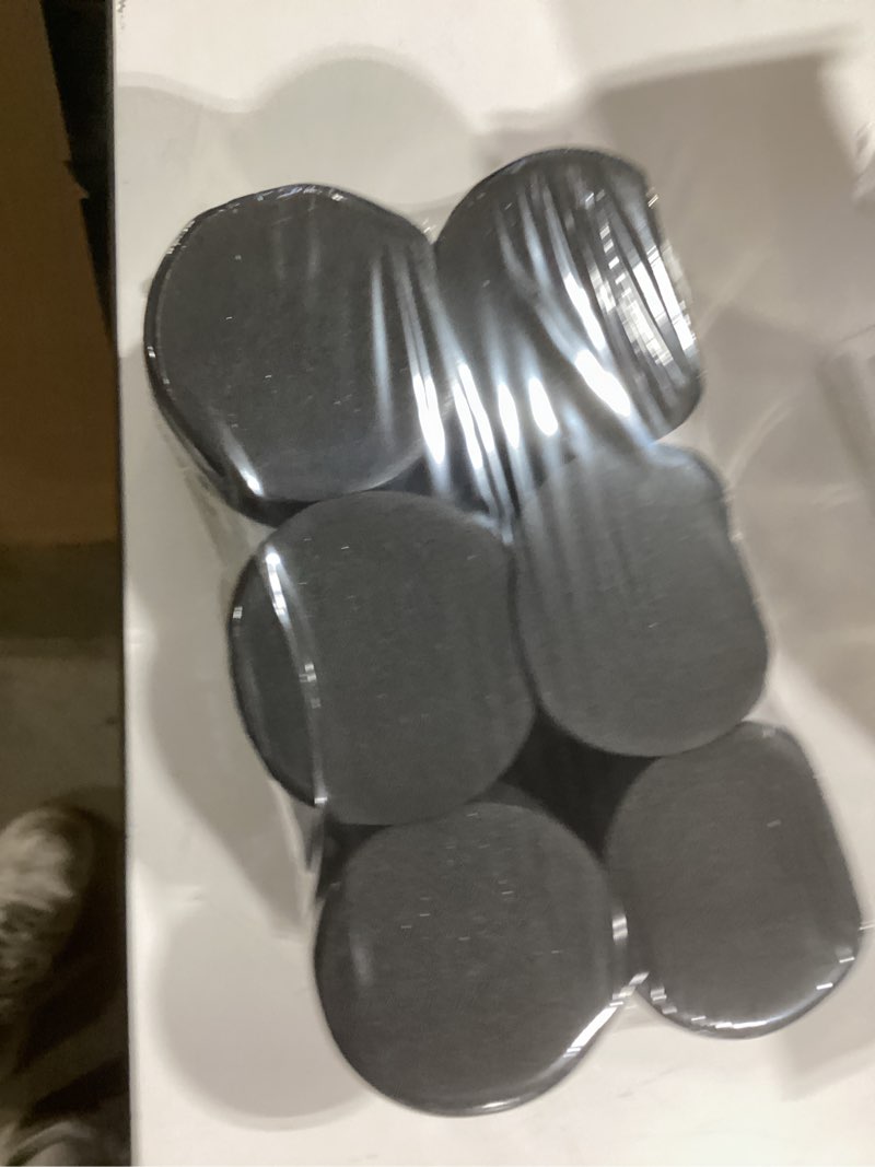 Condition photo showing New/Like New for ferrochef 6 pcs reusable floral foam blocks black dry and wet floral foam blocks 3 x 3 round for fresh and artificial flower arrangement outdoor flower box hanging planters wedding home decor 6 round