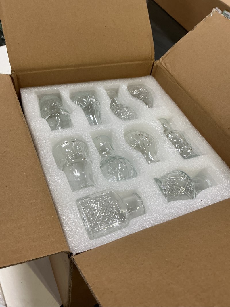 Condition photo showing New/Like New for 40pcs bud vases in bulk - clear glass bud vase, tiny vases for flowers, small vases for centerpieces, mini vintage flower vase for wedding table home decoration