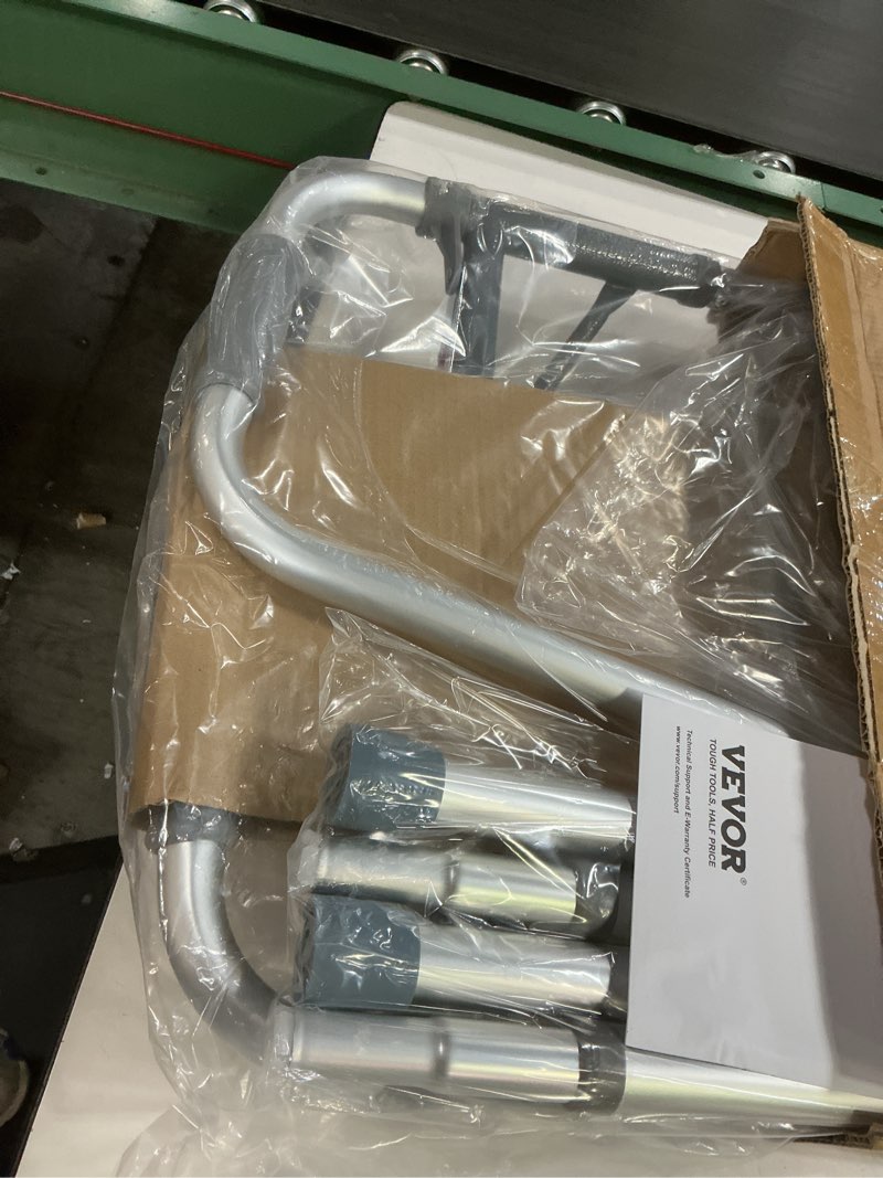 Condition photo showing Good Condition for 2025 upgraded vevor folding walker, 2-button quick fold, 8-level height adjustable with ergonomic handles, lightweight aluminum mobility aid for elderly & disabled, supports 350 lbs 2-button folding walker