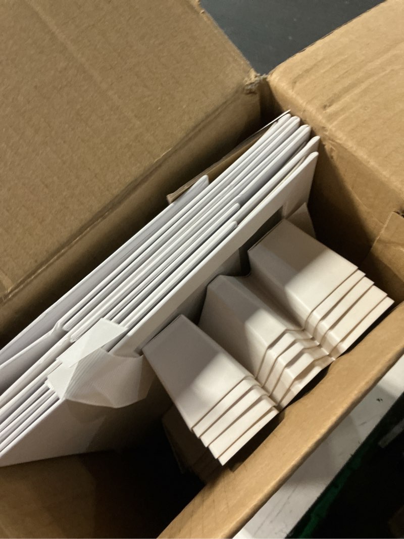 Condition photo showing Good Condition for ireer 6 pcs mom flower gift box letter shaped fillable cardboard boxes for mother's day empty floral arrangement box for flowers chocolate strawberries treats and diy mother gifts(white,mom) white mom