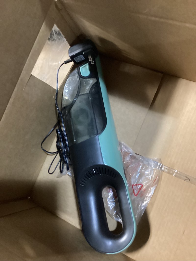 Condition photo showing Good Condition for shark ultracyclone pro cordless handheld vacuum, powerful suction, handheld vacuum for car & home, crevice tool, scrubbing brush, lightweight, xl dust cup, black/green, ch901